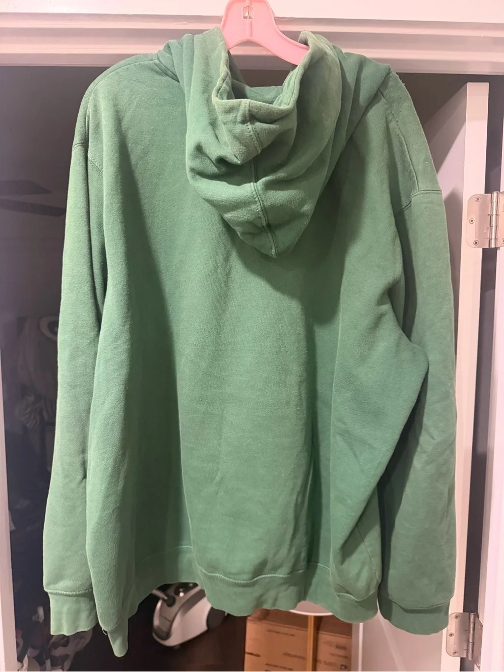 Vintage Oregon Ducks Green Men's Hooded Sweatshirt
